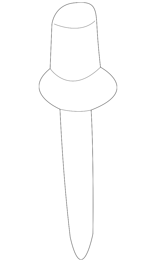 21095050 Деталь SEAT BACK PANEL RIVET