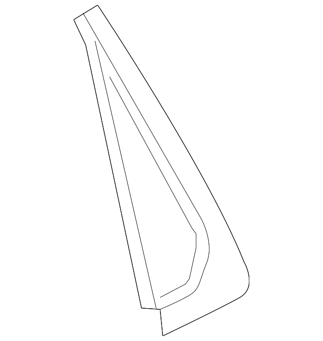 96585538 Деталь TRIM MOLDING, LEFT