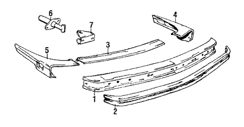 528e REAR BUMPER