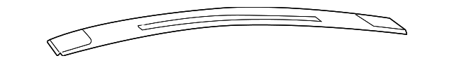 1CB64XDVAE Деталь DEFROSTER GRILLE
