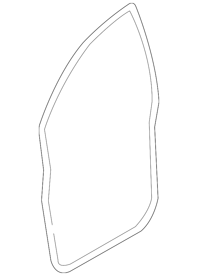 95201667 Деталь DOOR W'STRIP, LEFT