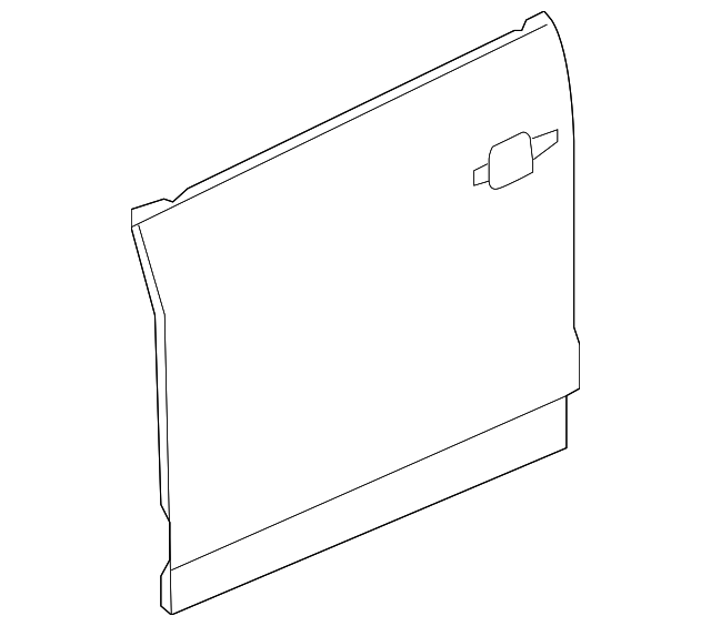20890822 Деталь OUTER PANEL, LEFT