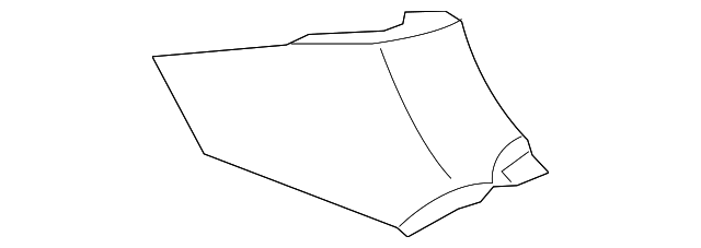 F151-64-231B-02 Деталь SIDE PANEL, RIGHT