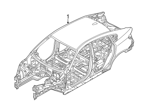 X6 BODY SHELL