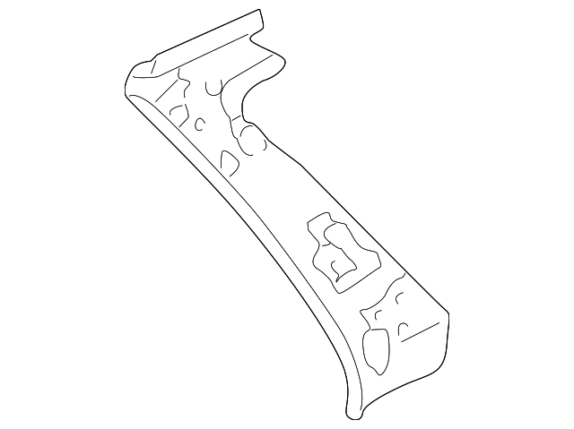 3L8Z78278D72BA Деталь UPPER PANEL, RIGHT
