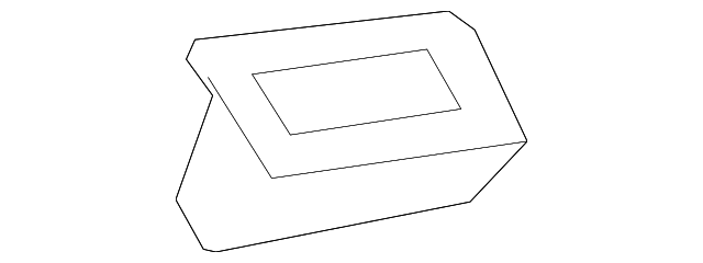 55962-07010-E0 Деталь DEFROSTER GRILLE, RIGHT