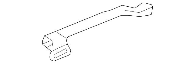 55971-07010 Деталь DEFROSTER DUCT, LEFT