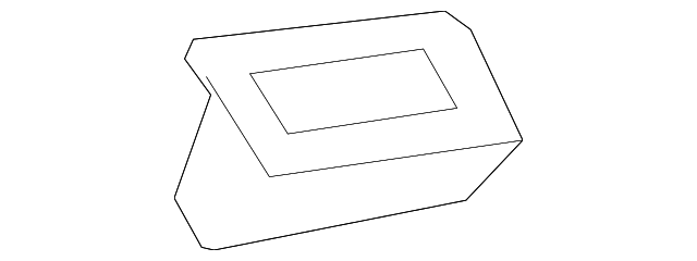 55961-07010-E0 Деталь DEFROSTER GRILLE, LEFT