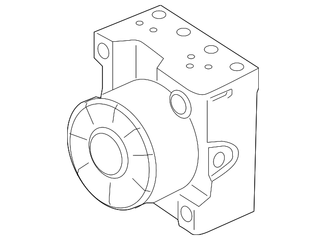 F2GZ-2C215-A ABS CONTROL UNIT