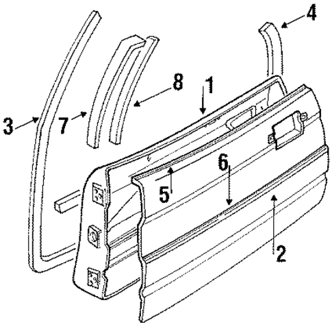 Allante DOOR & COMPONENTS