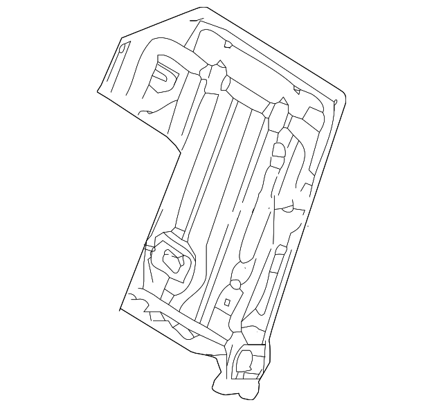 79203-08010 Деталь SEAT BACK FRAME, RIGHT