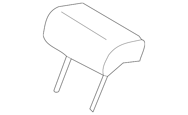71970-08010-B0 Деталь HEADREST, RIGHT