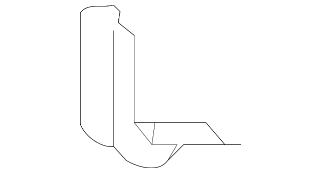 79246-08030-B0 Деталь FRAME END CAP, RIGHT