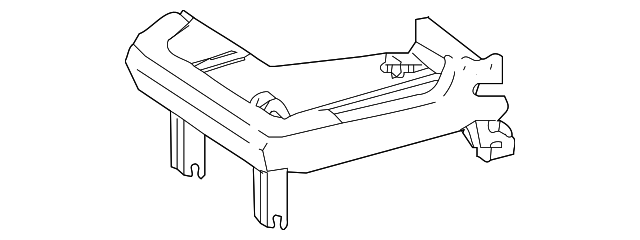 79201-08010 Деталь CUSHION FRAME, RIGHT