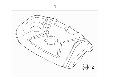 Forte Koup ENGINE APPEARANCE COVER