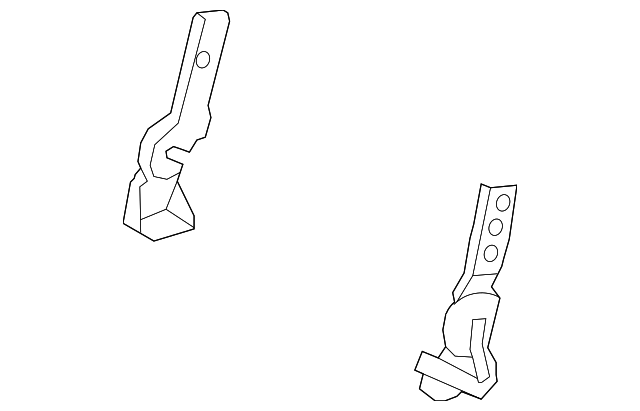 7B0-885-324-B Деталь HINGE, LEFT
