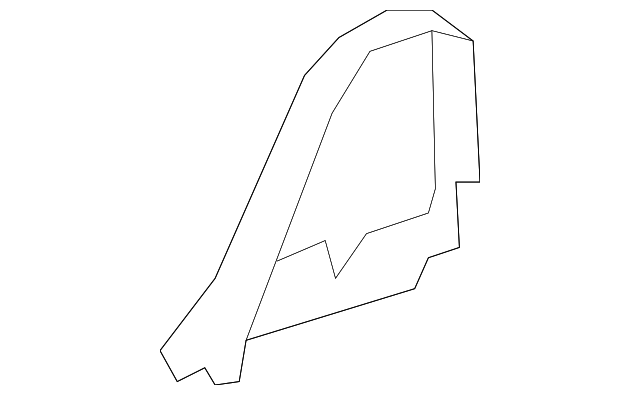7B0-885-637-D-DE5 Деталь INNER COVER, LEFT
