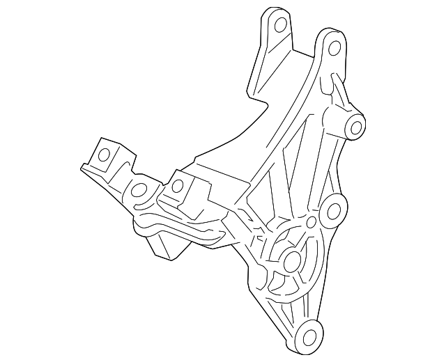 12575240 Деталь MOUNT BRACKET