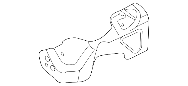 18-40-7-835-476 Деталь HEAT SHIELD, RIGHT