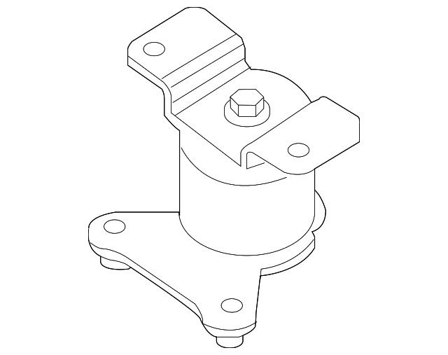 1181082Z30 Деталь REAR MOUNT
