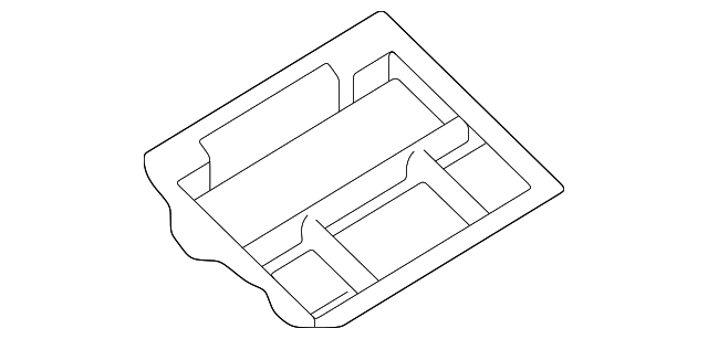 MR500440 Деталь CENTER DUCT