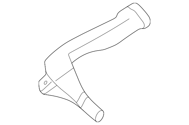 MR513035 Деталь DEFROSTER DUCT, LEFT