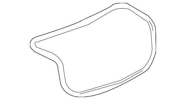 15932357 Деталь WEATHERSTRIP
