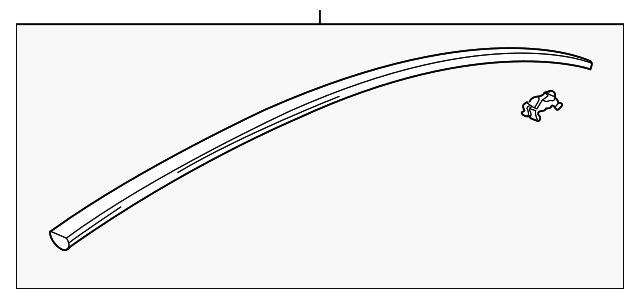 87251-2C001 Деталь MOLDING ASSY, LEFT