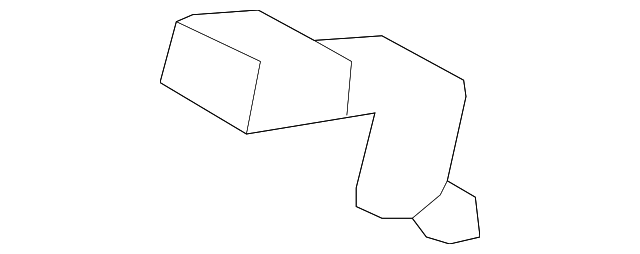 89830-1D520RU Деталь OUTER BUCKLE, LEFT