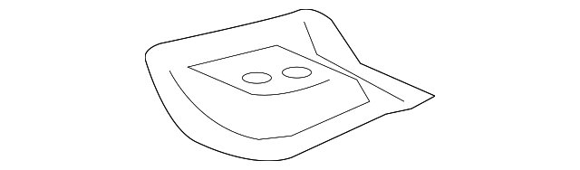 52016188 Деталь FRONT FLOOR PAN REINFORCEMENT, LEFT