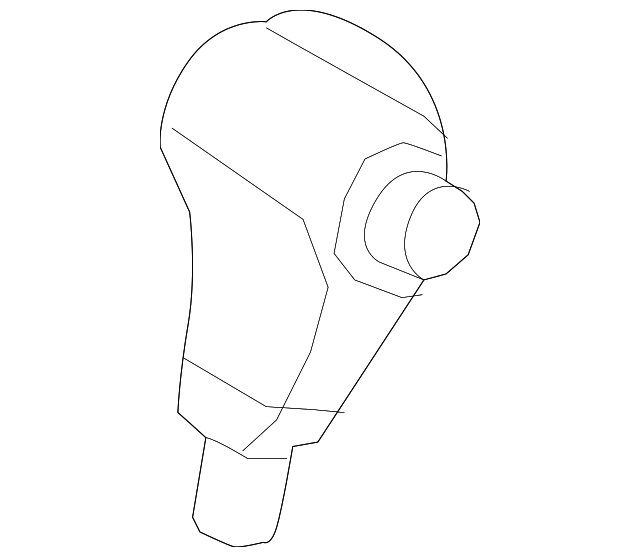 46720-1W200 Деталь SHIFT KNOB
