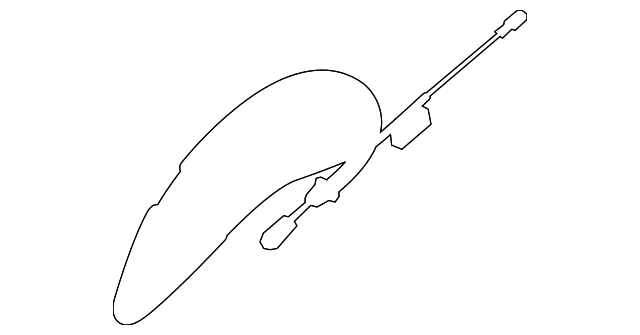 46767-1W100 Деталь CONTROL CABLE