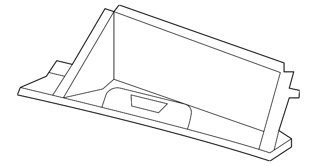 7B0-857-105-ES3 Деталь GLOVE BOX