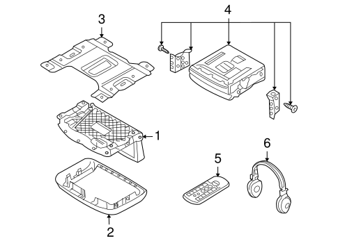 Veracruz ENTERTAINMENT SYSTEM COMPONENTS