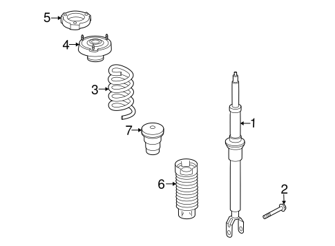 CLS500 SHOCKS & COMPONENTS 2