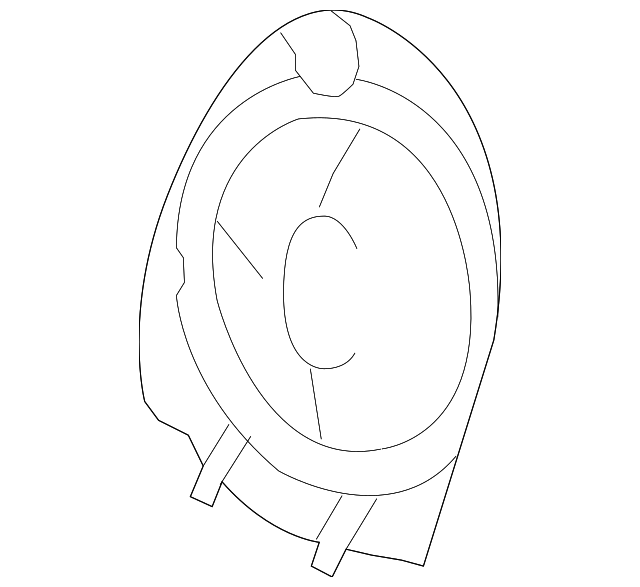 52-10-7-225-521 Деталь SEAT BACK PANEL, LEFT