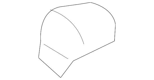 86163-1W000 Деталь HOLE COVER, RIGHT