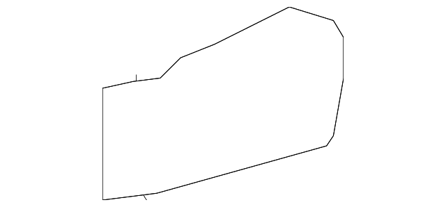 71257-1W000 Деталь EXTENSION PANEL, LEFT