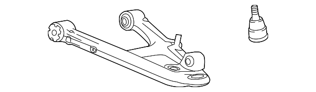 20965286 Деталь LOWER CNTRL ARM, RIGHT