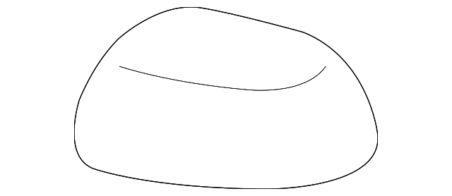 7632A014HE Деталь MIRROR COVER, RIGHT