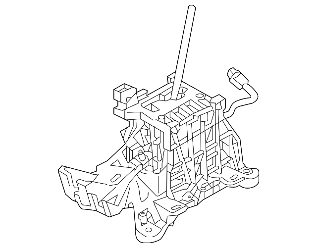 2400A460 Деталь SHIFTER ASSY