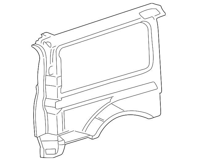 YC3Z7827864BA Деталь INNER PANEL, RIGHT