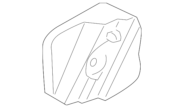 83393-2H010 IMPACT PAD, LEFT