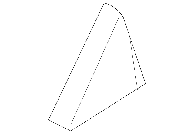 83910-2H001 REAR COVER, LEFT