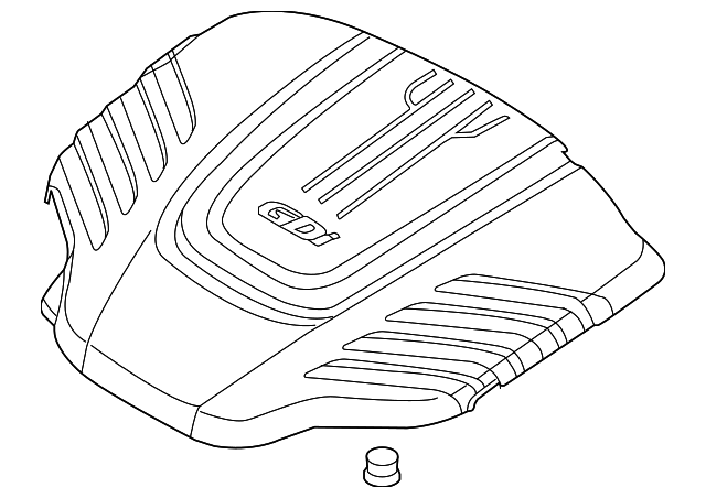 29240-3CFE0 Деталь ENGINE COVER