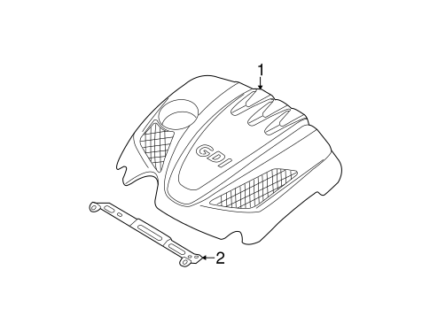 Sorento ENGINE APPEARANCE COVER