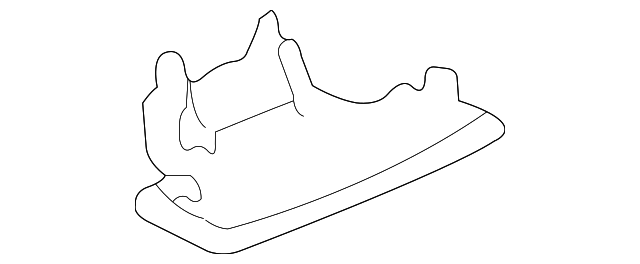 MR493887 Деталь LOWER COVER