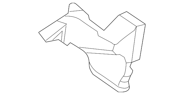 64-22-3-420-476 Деталь AIR DUCT, LEFT