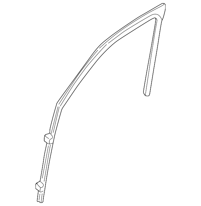 YL8Z-7821547-BAA Деталь RUN CHANNEL, LEFT