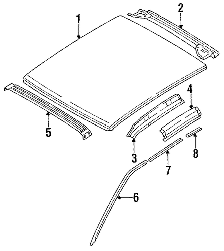 Impulse EXTERIOR TRIM - ROOF